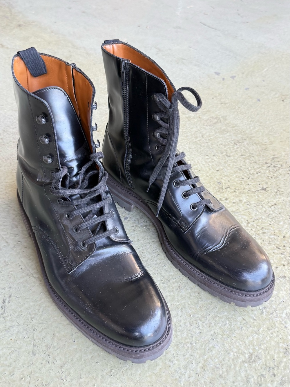 Common Project Combat Boots
